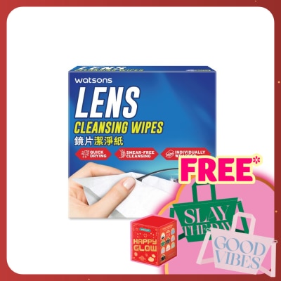 WATSONS Lens Cleansing Wipes 20's
