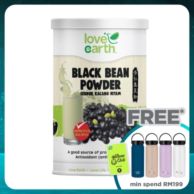 LOVE EARTH Organic Black Bean Powder 500g