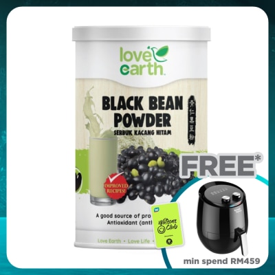 LOVE EARTH Organic Black Bean Powder 500g