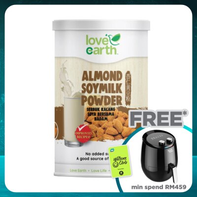 LOVE EARTH Organic Almond Soymilk Powder 500g