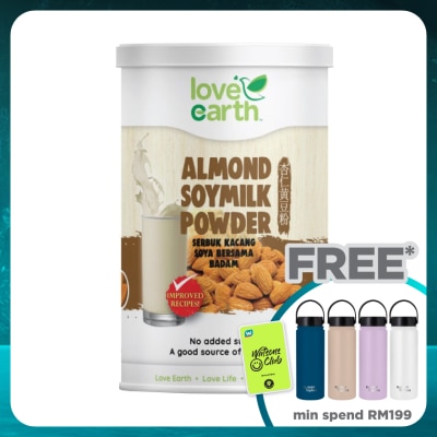 LOVE EARTH Organic Almond Soymilk Powder 500g