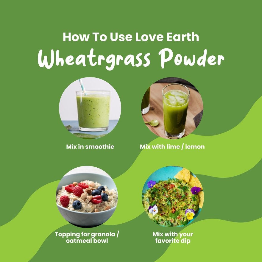 Organic Wheatgrass Powder 185g