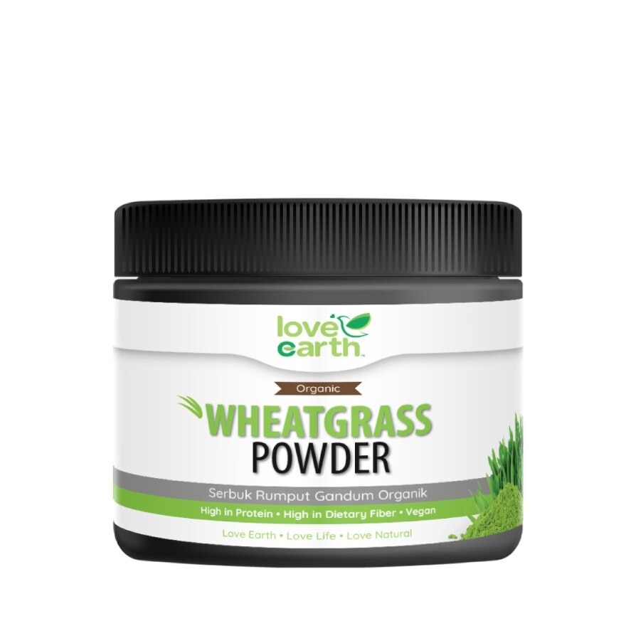 LOVE EARTH Organic Wheatgrass Powder 185g