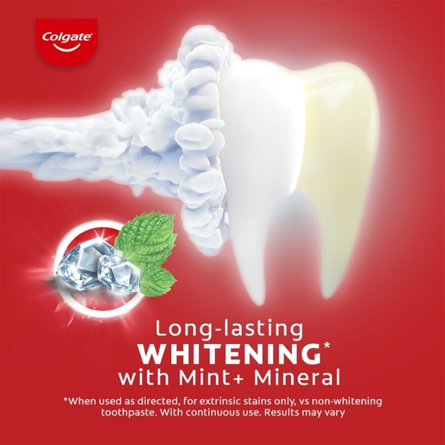 Optic White Mint Plus Mineral Toothpaste 100g