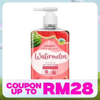 WATSONS Watermelon Scented Gel Hand Wash 500ml