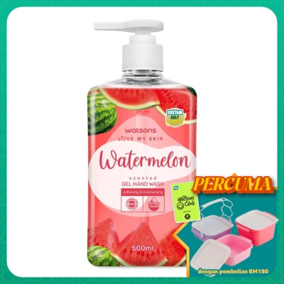 WATSONS - Watermelon Scented Gel Hand Wash 500ml