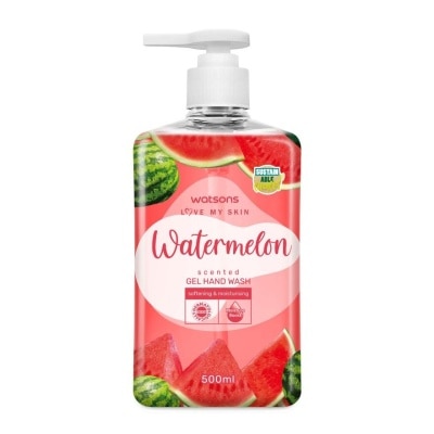 WATSONS Watermelon Scented Gel Hand Wash 500ml