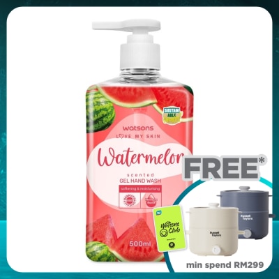 WATSONS Watermelon Scented Gel Hand Wash 500ml