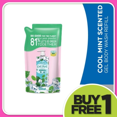 WATSONS Cool Mint Scented Gel Body Wash Refill 900ml