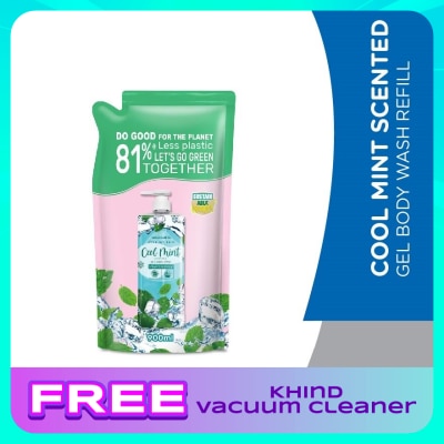 WATSONS Cool Mint Scented Gel Body Wash Refill 900ml