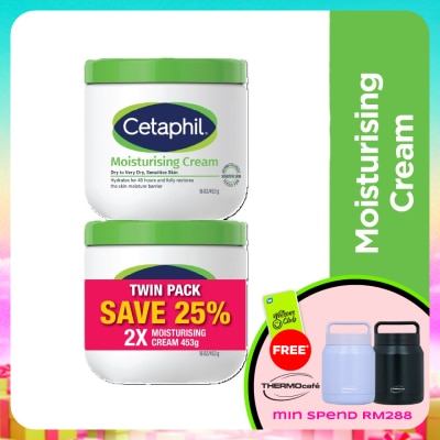 CETAPHIL - Moisturizing Cream For Face & Body 453g X 2