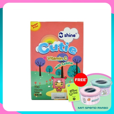 SHINE Cutie Vitamin C With Lysine 100s