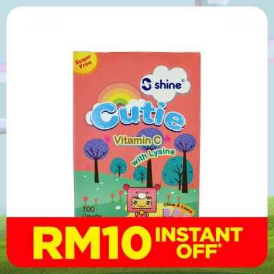 SHINE Cutie Vitamin C With Lysine 100s