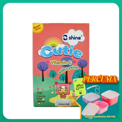 SHINE - Cutie Vitamin C With Lysine 100s