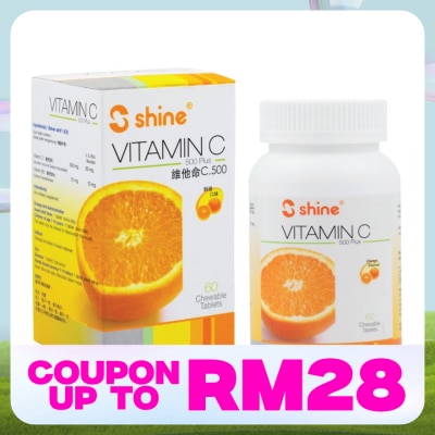 SHINE Vitamin C 500mg 60's