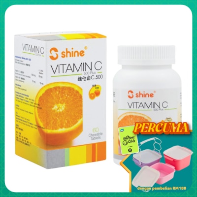 SHINE - Vitamin C 500mg 60's