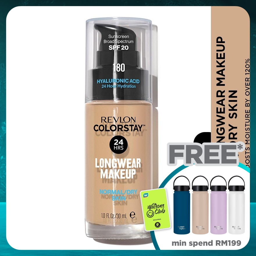 REVLON ColorStay Makeup Pump N/D 180 Sand Beige