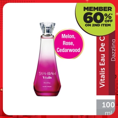 SYAHIRAH Vitalis Dazzling Eau De Cologne 100ml
