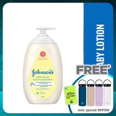 JOHNSON'S COTTONTOUCH FACE & BODY LOTION 500ML