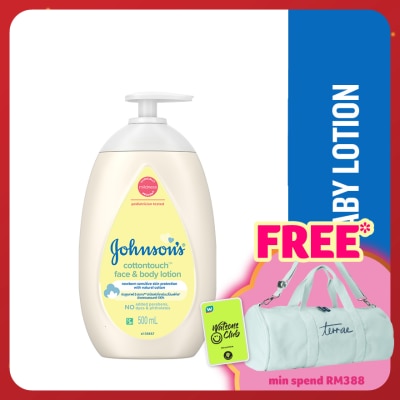 JOHNSON'S COTTONTOUCH FACE & BODY LOTION 500ML