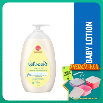 JOHNSON'S - COTTONTOUCH FACE & BODY LOTION 500ML