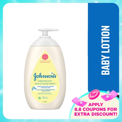 JOHNSON'S - COTTONTOUCH FACE & BODY LOTION 500ML