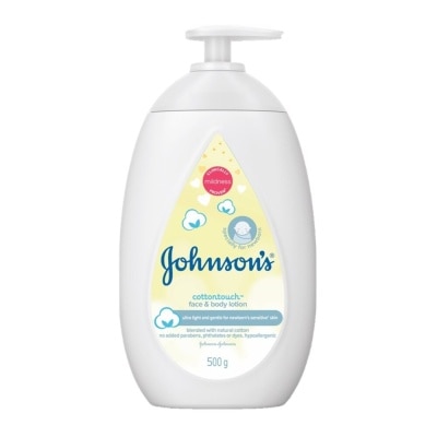 JOHNSON'S COTTON TOUCH FACE & BODY LOTION 500ML