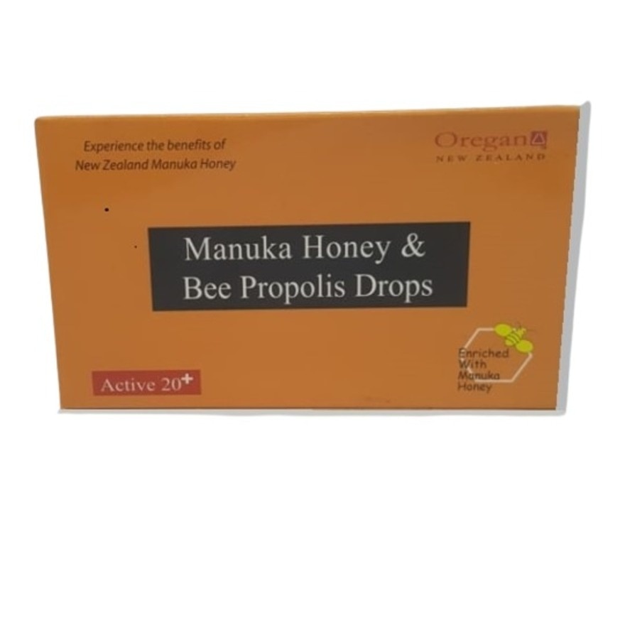 Active 20+ Manuka Honey & Bee Propolis Drops 12s