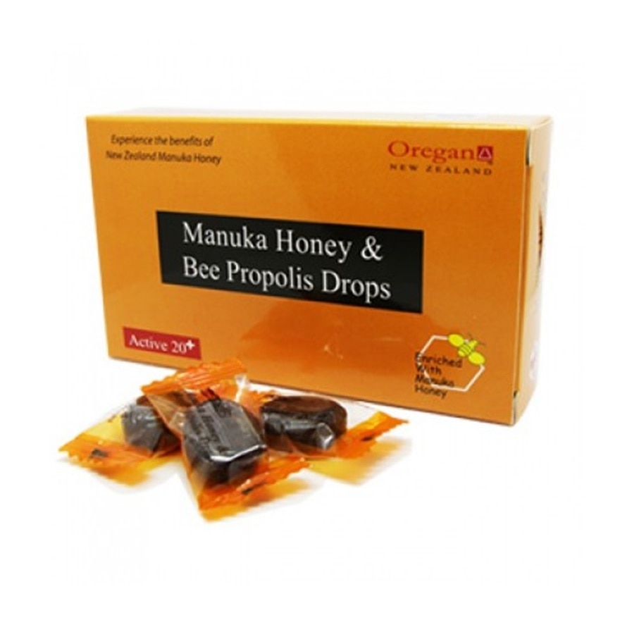 Active 20+ Manuka Honey & Bee Propolis Drops 12s