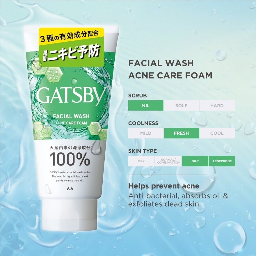 Facial Wash Acne Care Foam 130g