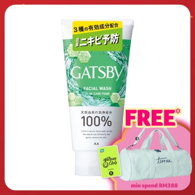 GATSBY Facial Wash Acne Care Foam 130g