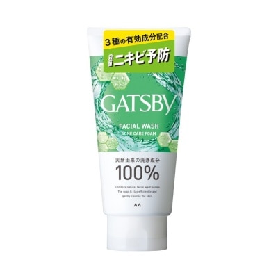 GATSBY Facial Wash Acne Care Foam 130g