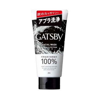 GATSBY Facial Wash Strong Clear Foam 130g