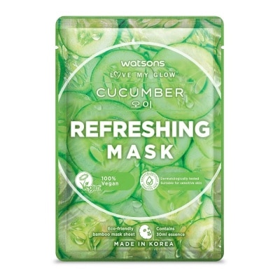 WATSONS Cucumber Refreshing Mask 1s