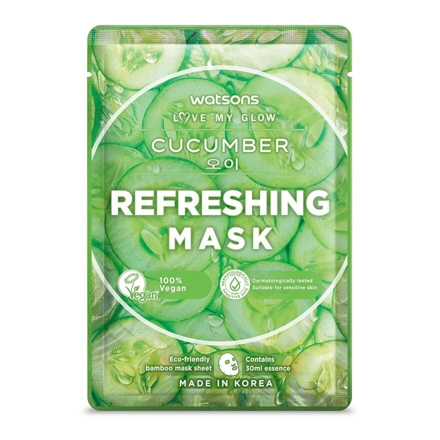 Cucumber Refreshing Mask 1s