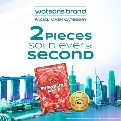 WATSONS Tomato Energising Mask 1s