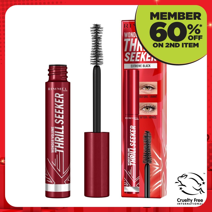 Thrill Seeker Mascara Black