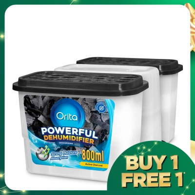 ORITA Charcoal Dehumidifier 3X800ML