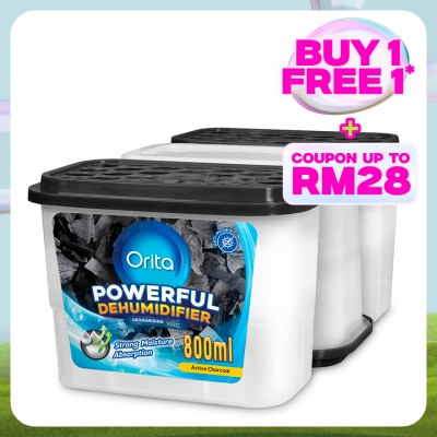 ORITA Charcoal Dehumidifier 3X800ML