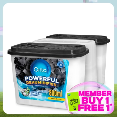 ORITA Charcoal Dehumidifier 3X800ML