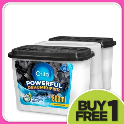 ORITA Charcoal Dehumidifier 3X800ML
