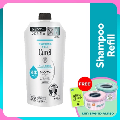 CUREL Intensive Moisture Care Shampoo Refill 340ml