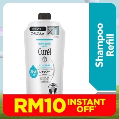 CUREL Intensive Moisture Care Shampoo Refill 340ml