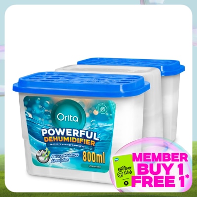 ORITA Unscented Dehumidifier 3X800ML