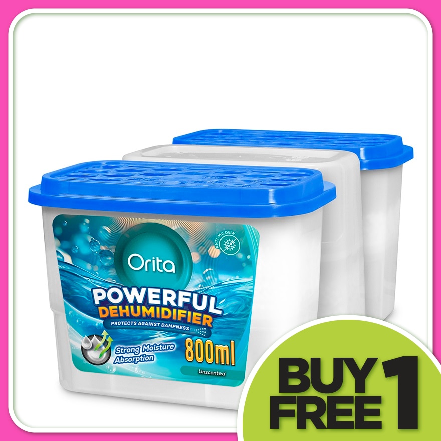 Unscented Dehumidifier 3X800ML