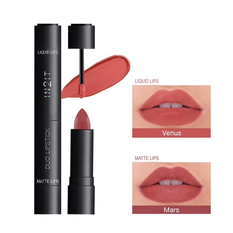 DUO Lipstick Venus & Mars DOL01