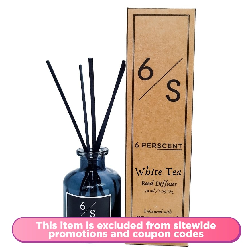 White Tea Reed Diffuser + Essential Oil 50ml