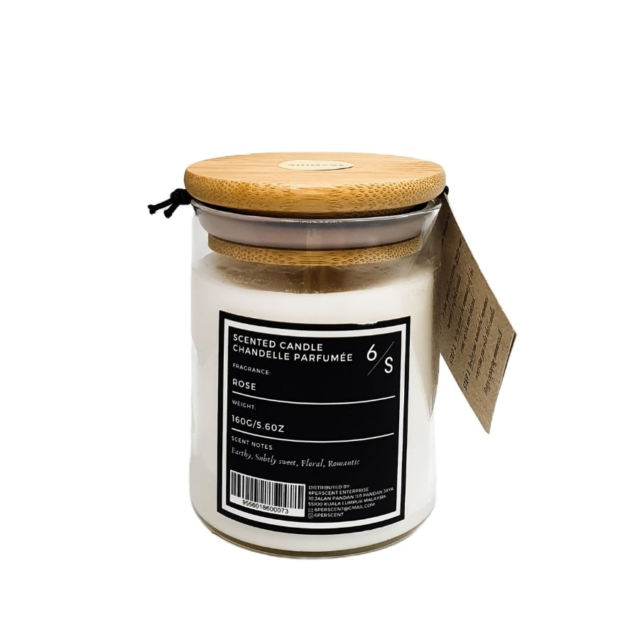 Rose Scented Soy Candle 160G