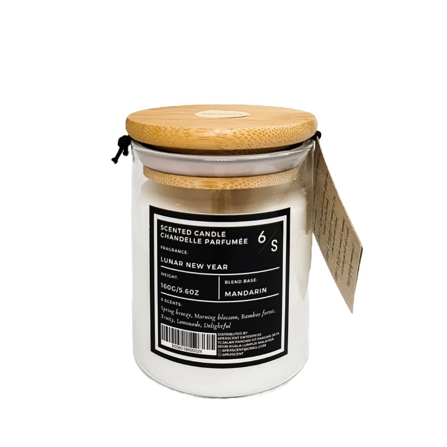 Mandarin Essential Oil Scented Soy Candle 160G