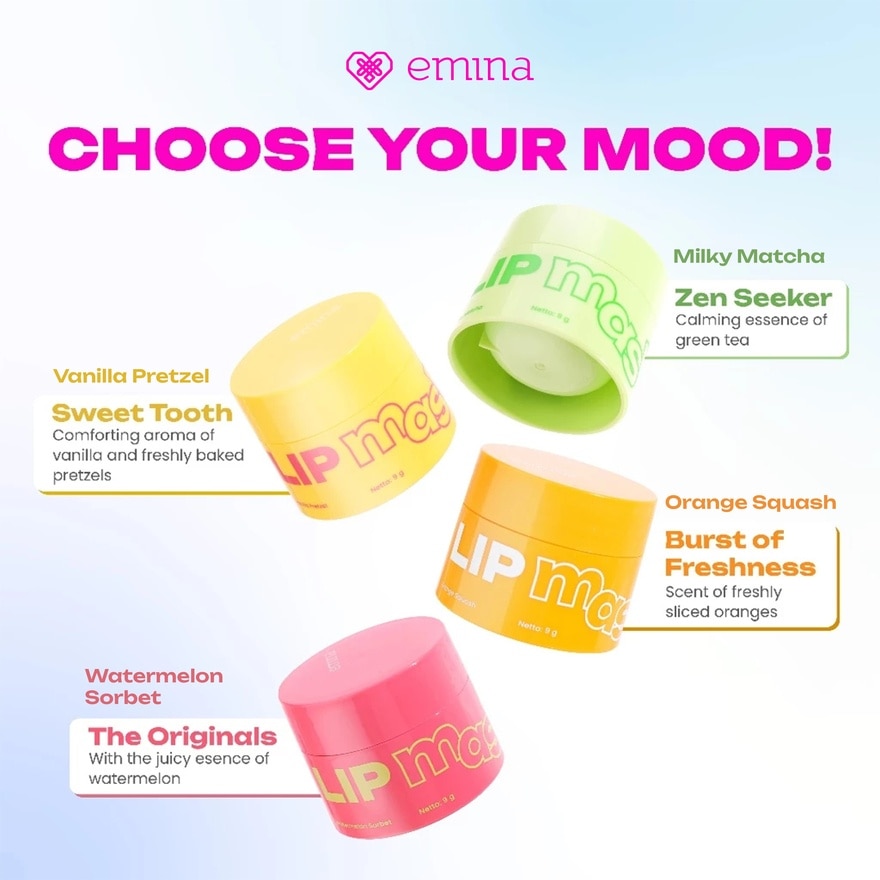Lip Mask 9g - Shea Butter and 7 Natural Oils